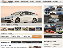 Tablet Screenshot of jbcarpages.com